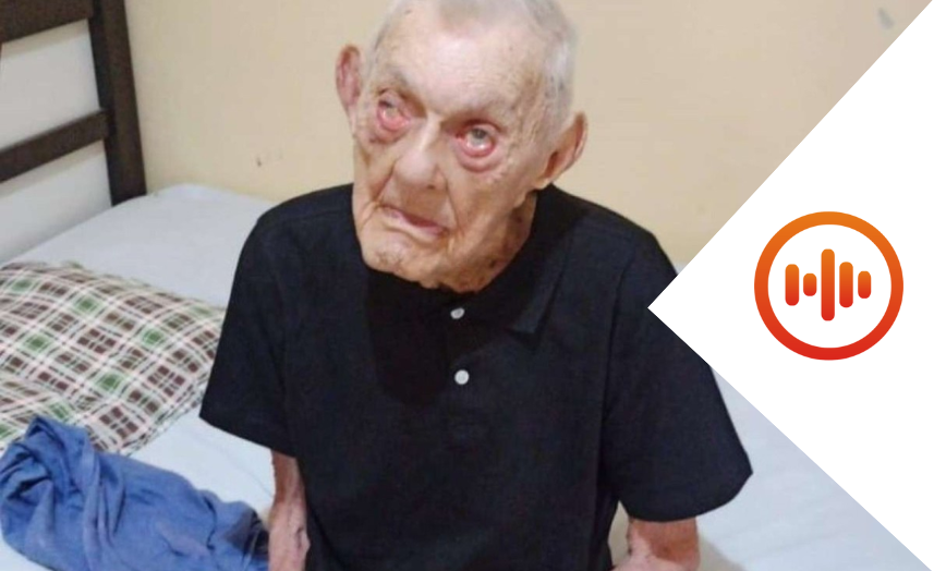 Brasileiro Ã© o homem mais velho do mundo aos 112 anos!