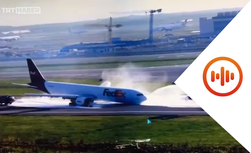 AviÃ£o de Carga da Boeing Realiza Pouso de EmergÃªncia em Istambul