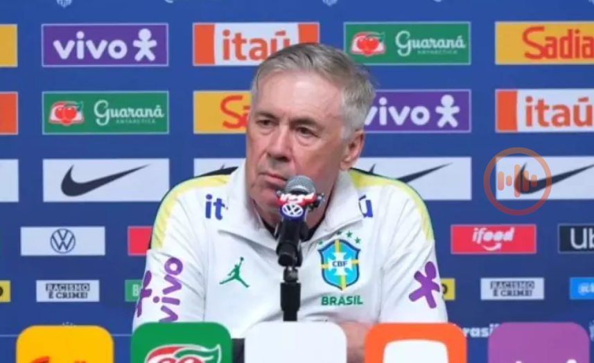Ancelotti vê evolução na Seleção e diz que Brasil está no caminho certo para a Copa